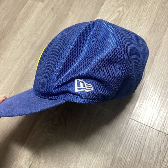 New Golden State Warriors GS Men's Fitted Cap 59FIFTY 5950 Hat basketball 7 1/8 - Picture 9 of 10